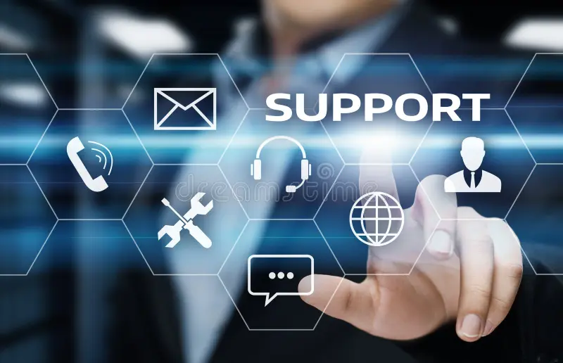 technical support center customer service internet business technology concept 99593057